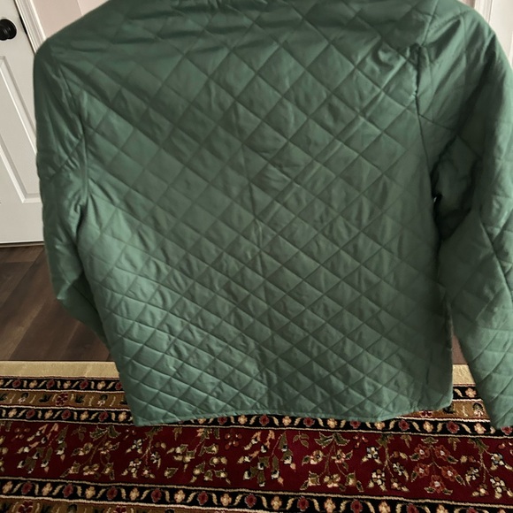 Crewcuts Kids Green Quilted Jacket - 10/11 Yrs Old - Picture 4 of 4